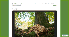 Desktop Screenshot of danieljamesgreenwood.com
